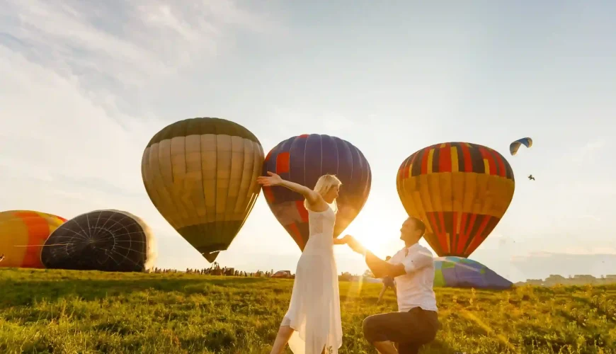 Celebrating Special Occasions with a Balloon Ride in Morocco